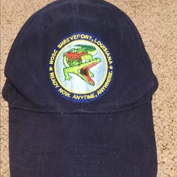 𝅺NOSC SHREVEPORT, LOUISIANA Navy Hat Cap NEW! - Picture 1 of 7